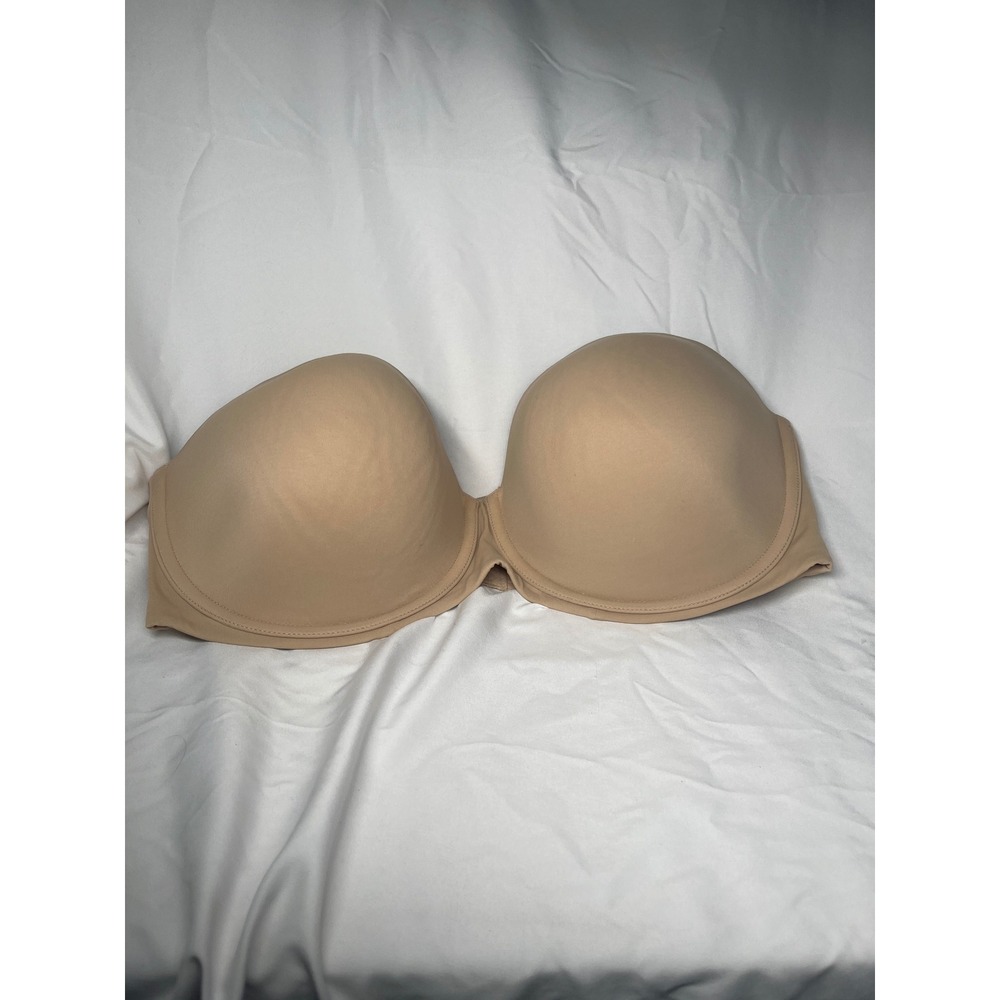 Cacique Tan Nude Smooth Strapless Multi-Way Underwire Bra 44DD